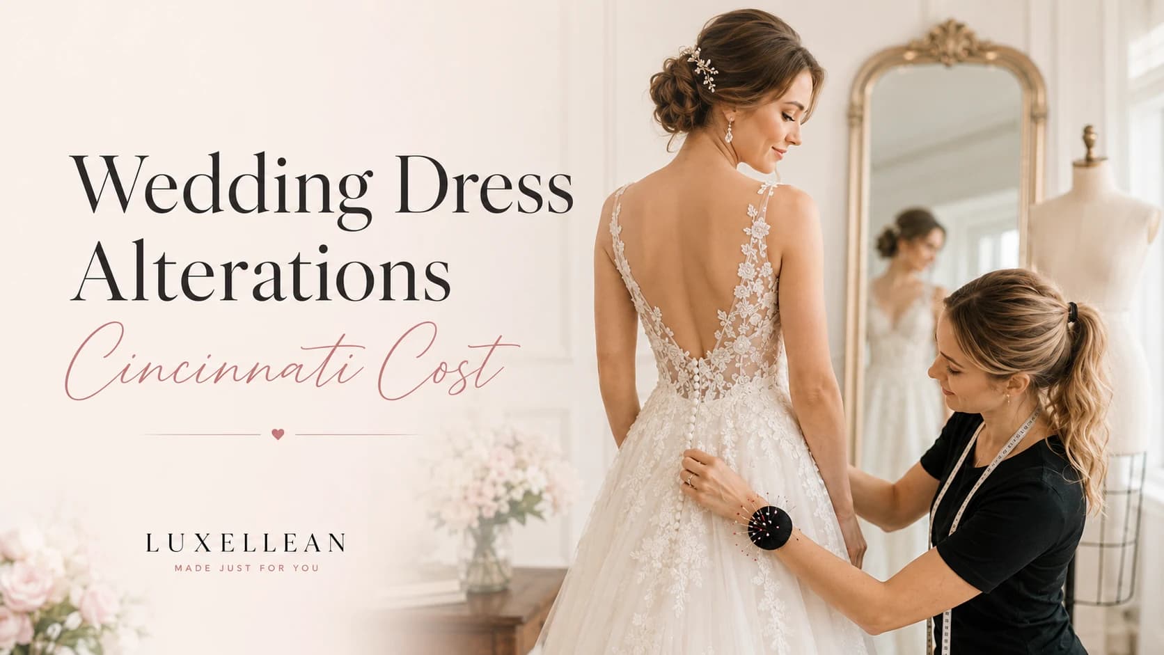 Wedding Dress Alterations Cincinnati Cost: What Brides Should Expect